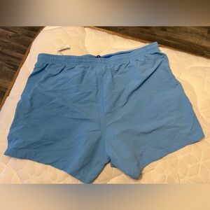 Patagonia Women's Athletic Shorts in Light Blue